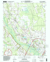 Greenville NW 1998 topographic map thumbnail