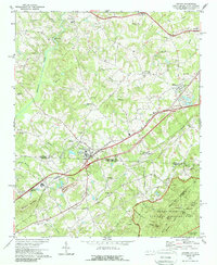 Grover 1971 topographic map thumbnail