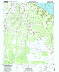 Hackney 1997 topographic map thumbnail