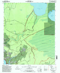 Hadnot Creek 1994 topographic map thumbnail