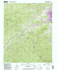 Hazelwood 1997 topographic map thumbnail