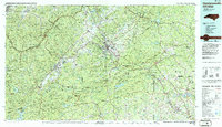 Hendersonville 1986 topographic map thumbnail