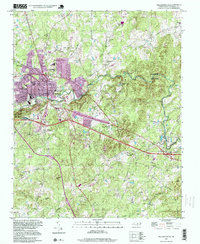 Hillsborough 1997 topographic map thumbnail