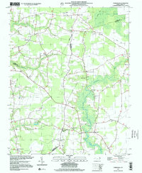 Hobbsville 1997 topographic map thumbnail