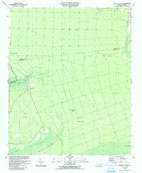 Honey Island 1990 topographic map thumbnail