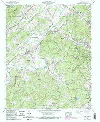 Horse Shoe 1965 topographic map thumbnail