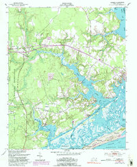 Hubert 1952 topographic map thumbnail