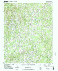 Hurdle Mills 1997 topographic map thumbnail