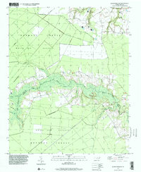 Jacksonville NE 1997 topographic map thumbnail
