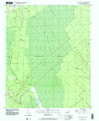 Jacksonville NW 1997 topographic map thumbnail