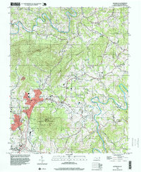 Jefferson 1998 topographic map thumbnail