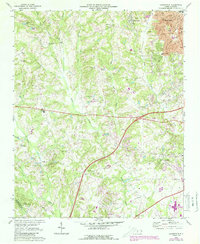 Kannapolis 1969 topographic map thumbnail