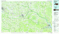 Kinston 1985 topographic map thumbnail