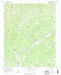 Collettsville 1956 topographic map thumbnail