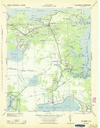 Columbia topographic map thumbnail