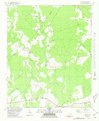 Comfort 1980 topographic map thumbnail