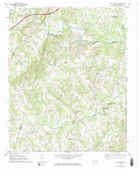 Cool Springs 1969 topographic map thumbnail