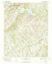 Cool Springs 1969 topographic map thumbnail
