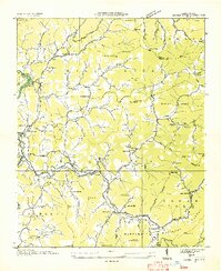 Corbin Knob 1935 topographic map thumbnail