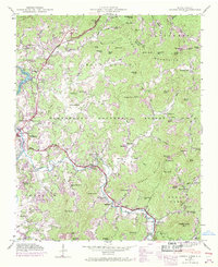 Corbin Knob 1946 topographic map thumbnail