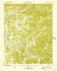 Corbin Knob 1946 topographic map thumbnail