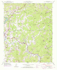 Corbin Knob 1946 topographic map thumbnail
