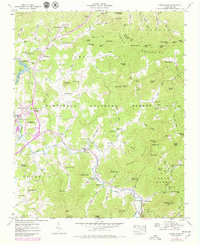 Corbin Knob 1946 topographic map thumbnail