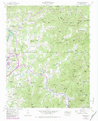 Corbin Knob 1946 topographic map thumbnail
