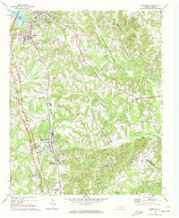 Cornelius 1970 topographic map thumbnail