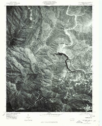 Cove Creek Gap 1976 topographic map thumbnail