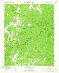 Craggy Pinnacle 1947 topographic map thumbnail