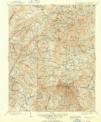 Cranberry 1902 topographic map thumbnail