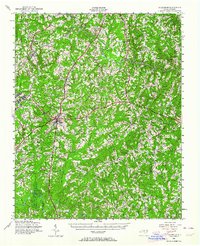 Creedmoor 1943 topographic map thumbnail