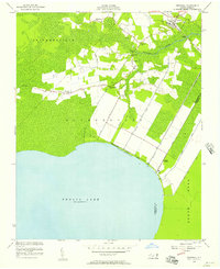 Creswell 1954 topographic map thumbnail