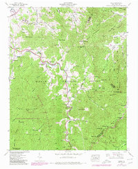 Cruso 1941 topographic map thumbnail