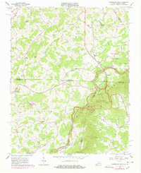 Cumberland Knob 1965 topographic map thumbnail