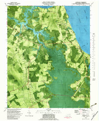 Currituck 1982 topographic map thumbnail