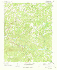 Danbury 1971 topographic map thumbnail