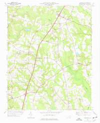 Darlington 1974 topographic map thumbnail