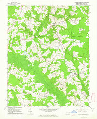 Dawson Crossroads 1960 topographic map thumbnail