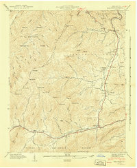 Dellwood 1941 topographic map thumbnail