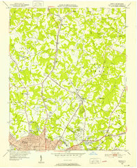 Derita 1948 topographic map thumbnail