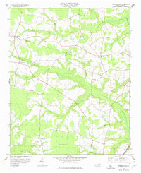 Dobbersville 1978 topographic map thumbnail