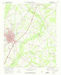 Dunn 1973 topographic map thumbnail