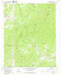 Dysartsville 1962 topographic map thumbnail