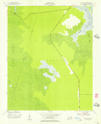 East Lake SE 1953 topographic map thumbnail