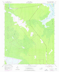 East Lake SE 1953 topographic map thumbnail