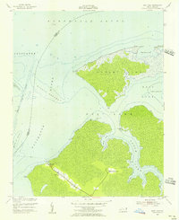 East Lake 1953 topographic map thumbnail