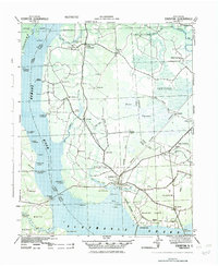 Edenton 1942 topographic map thumbnail