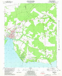 Edenton 1981 topographic map thumbnail